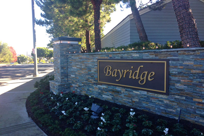 Bayridge Gated Community in Newport Beach, California