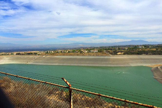 Harbor Ridge Community Reservoir in Newport Beach, California
