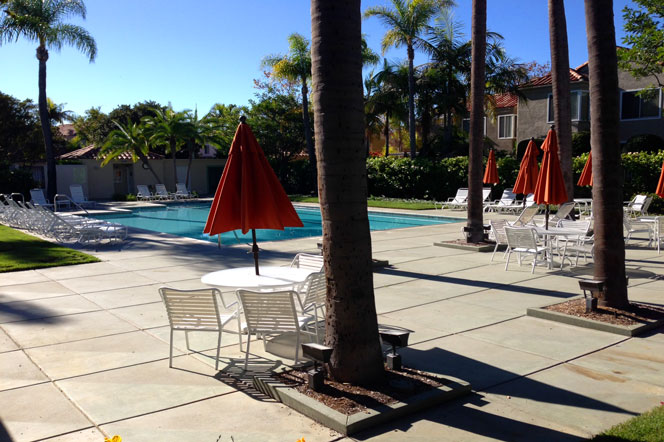 Bayview Terrace Community Pool in Newport Beach, California