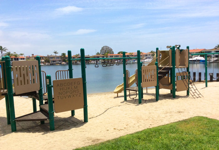 Linda Isle Community Playground in Newport Beach, California