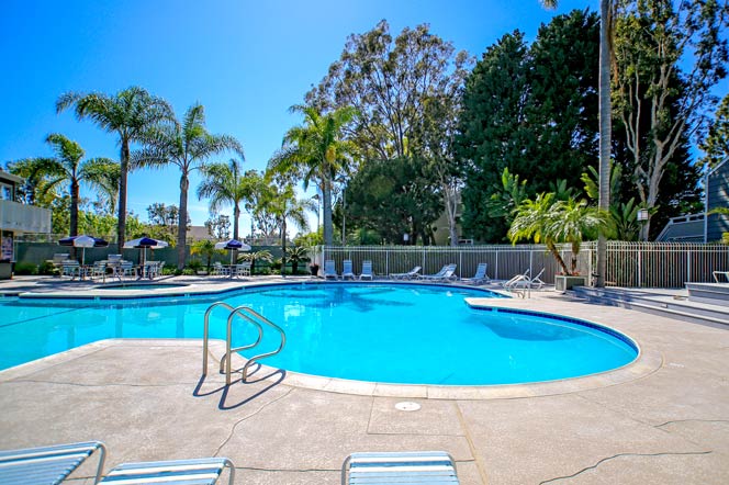 Newport Crest Community Pool | Newport Beach Real Estate