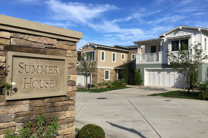 Summer House New Community In Newport Beach, California