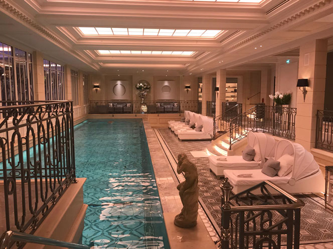 Four Seasons Paris Hotel Pool
